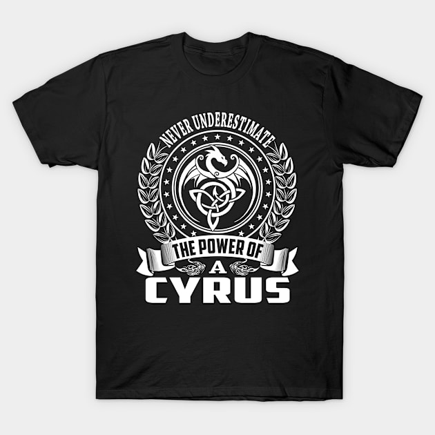 CYRUS T-Shirt by Anthony store